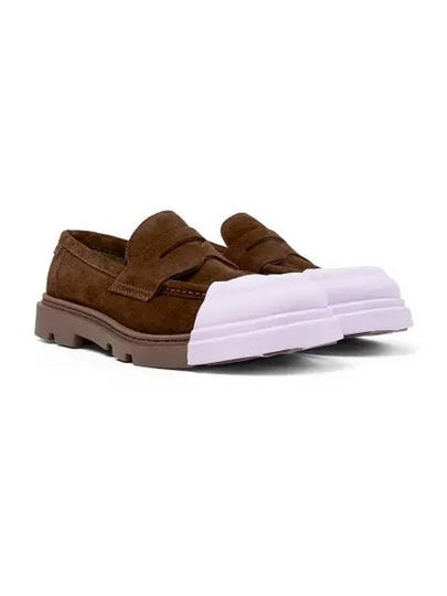 Men's Junction Nubuck Loafer Brown - CAMPER - BALAAN 2