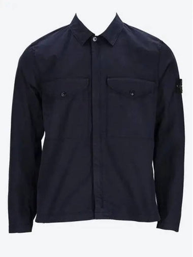 Wappen Patch Cotton Overshirt 270245 - STONE ISLAND - BALAAN 1