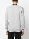 Diagonal Raised Fleece Sweatshirt Grey Melange - CP COMPANY - BALAAN 7