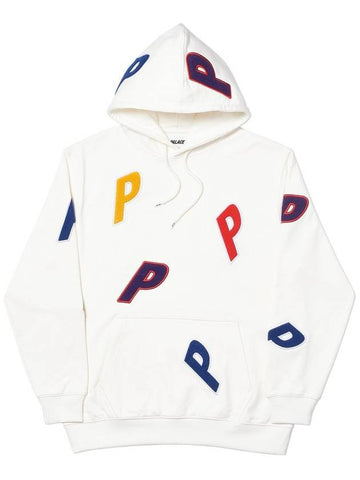 Multiple P Hood white - PALACE - BALAAN 1