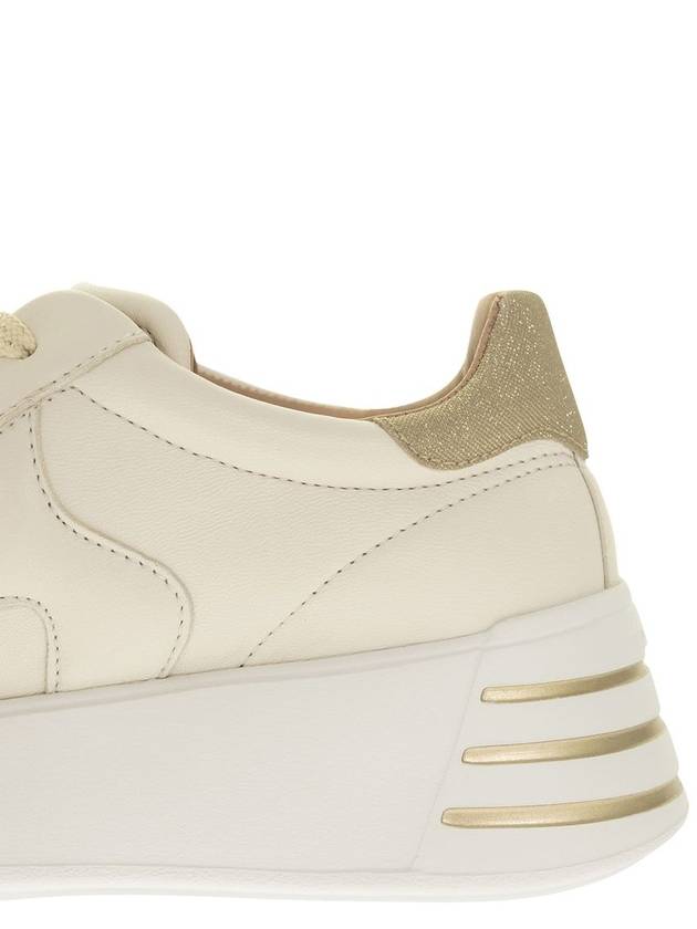 leather low-top sneakers beige - HOGAN - BALAAN 8