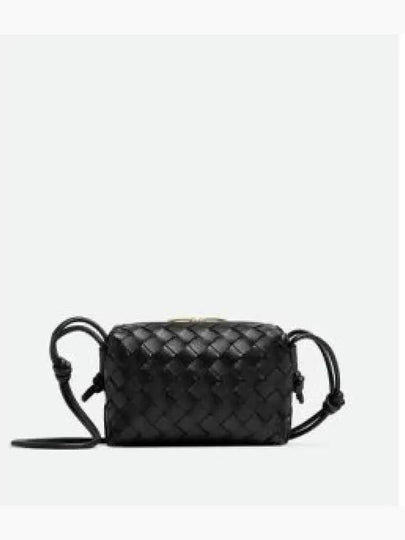 Loop Camera Mini Cross Bag Black - BOTTEGA VENETA - BALAAN 2