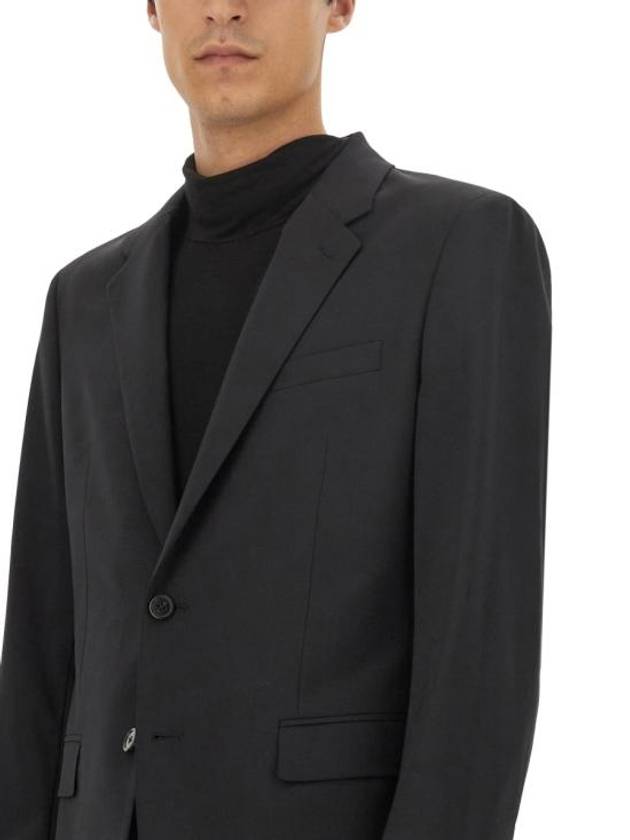 Single-Breasted Jacket Black - THEORY - BALAAN 5