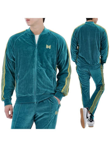 24SS RC Track Jacket OT233 BLUEGREEN - NEEDLES - BALAAN 1