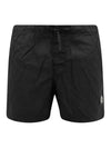 Swimming Nylon Trunk Shorts Black - STONE ISLAND - BALAAN 2