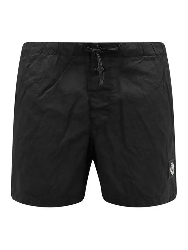 Swimming Nylon Trunk Shorts Black - STONE ISLAND - BALAAN 2