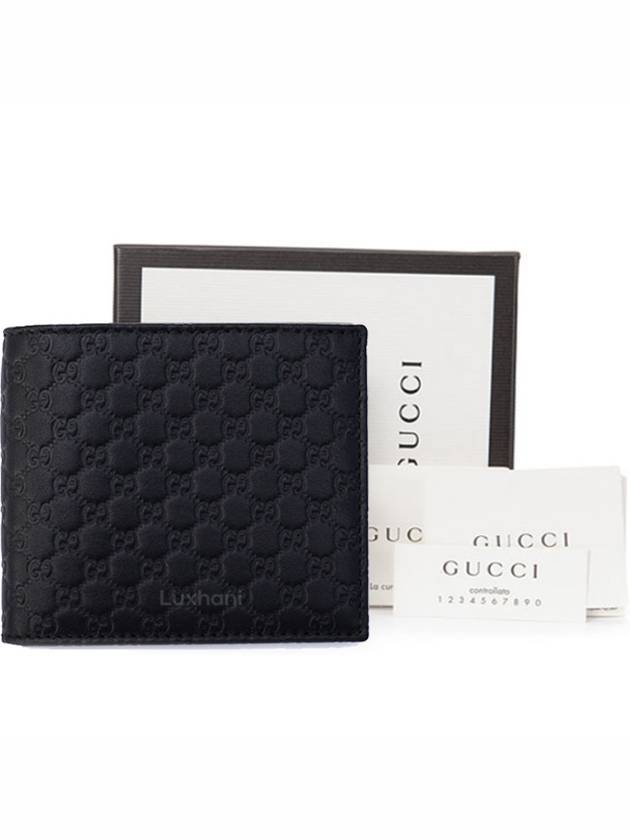 Men s Microssima Half Wallet Black 260987 BMJ1R 1000 - GUCCI - BALAAN 6