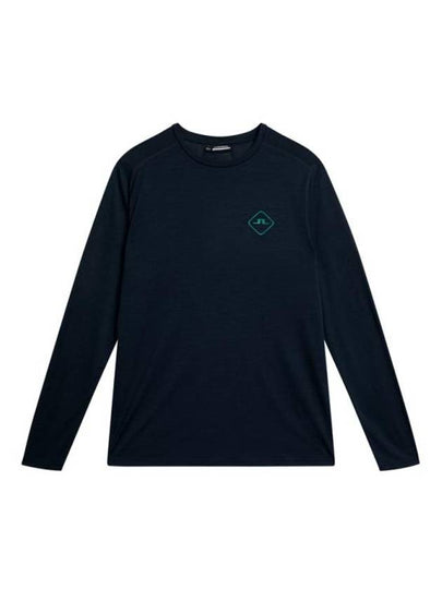 Shaun Wool Long Sleeve Tee AMJT09276 6855 Men's Shaun Wool Long Sleeve Tee - J.LINDEBERG - BALAAN 2