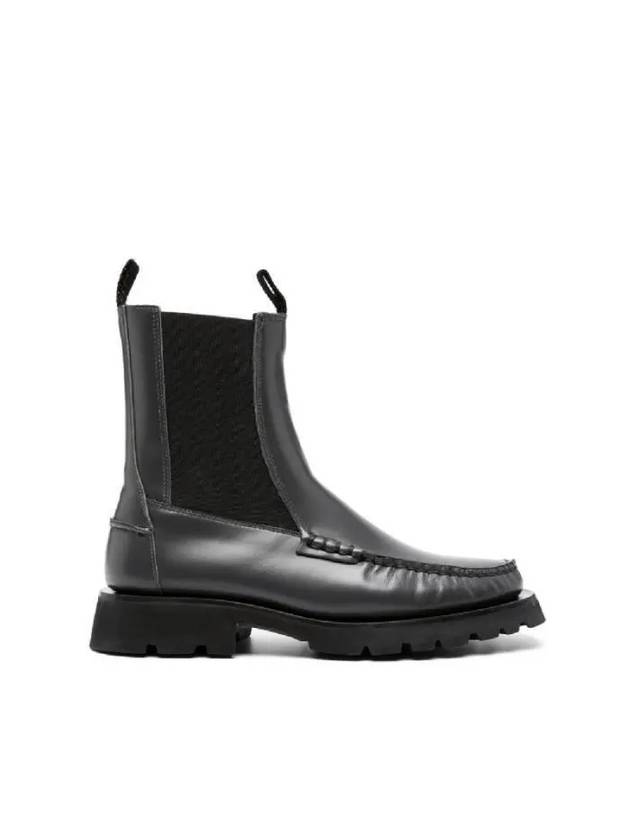 ALDA SPORT Double tab calfskin Chelsea boots WFALDS CHARCOAL - HEREU - BALAAN 1