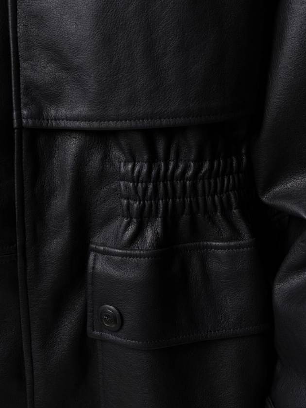 Leather Coat Black GR03C0020001 - GOSHA RUBCHINSKIY - BALAAN 6