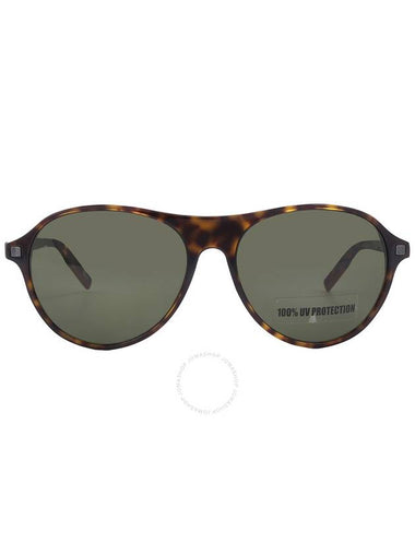 Ermenegildo Zegna Green Oval Ladies Sunglasses EZ0168 52N 58 - ERMENEGILDO ZEGNA - BALAAN 1