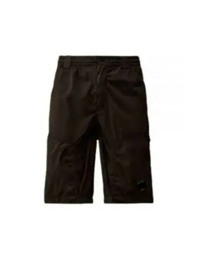 50 Fili Stretch Shorts Black - CP COMPANY - BALAAN 2