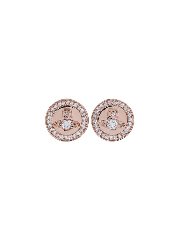 Cleo Earrings Rose Gold - VIVIENNE WESTWOOD - BALAAN 1