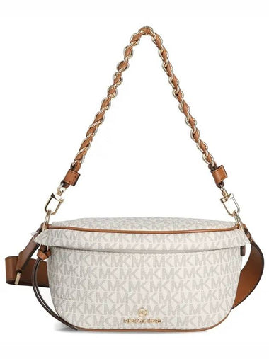 Slater Extra Small Logo Sling Pack White - MICHAEL KORS - BALAAN 1