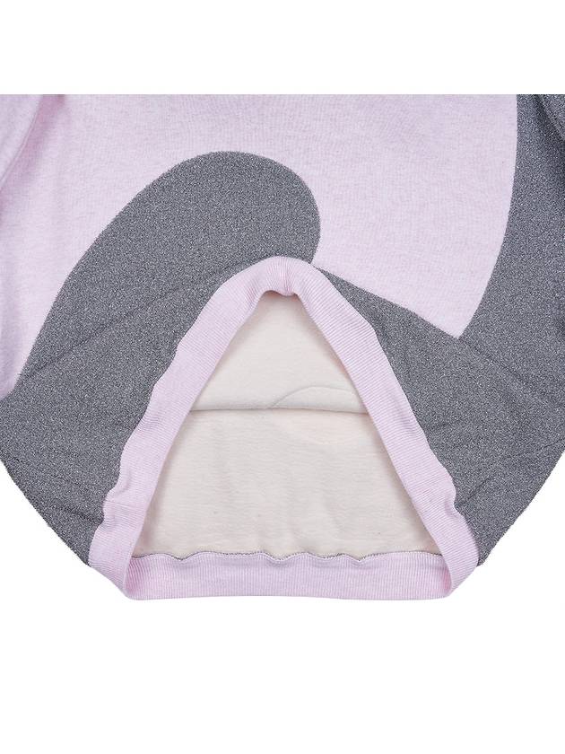 Cotton Jersey Hoodie Pink Heather - DIOR - BALAAN 8