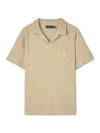 Custom Slim Fit Terry Polo Shirt Brown - POLO RALPH LAUREN - BALAAN 2