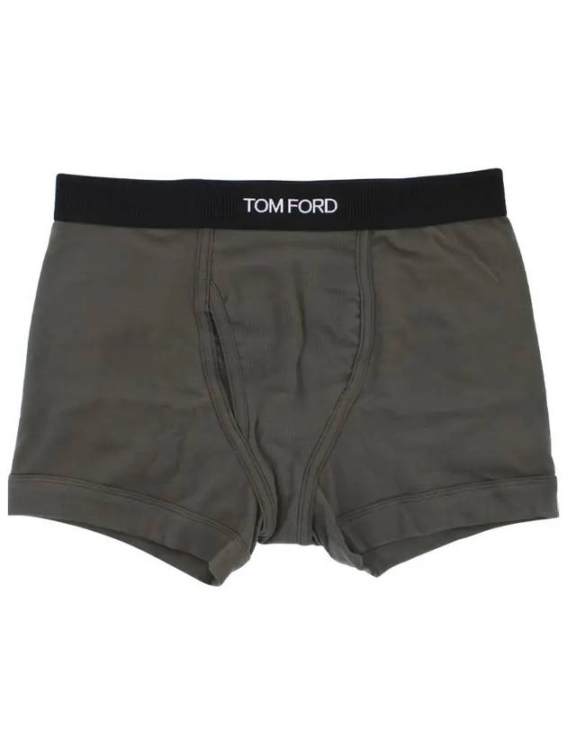 Men's Classic Fit Boxer Briefs Army Green - TOM FORD - BALAAN 2