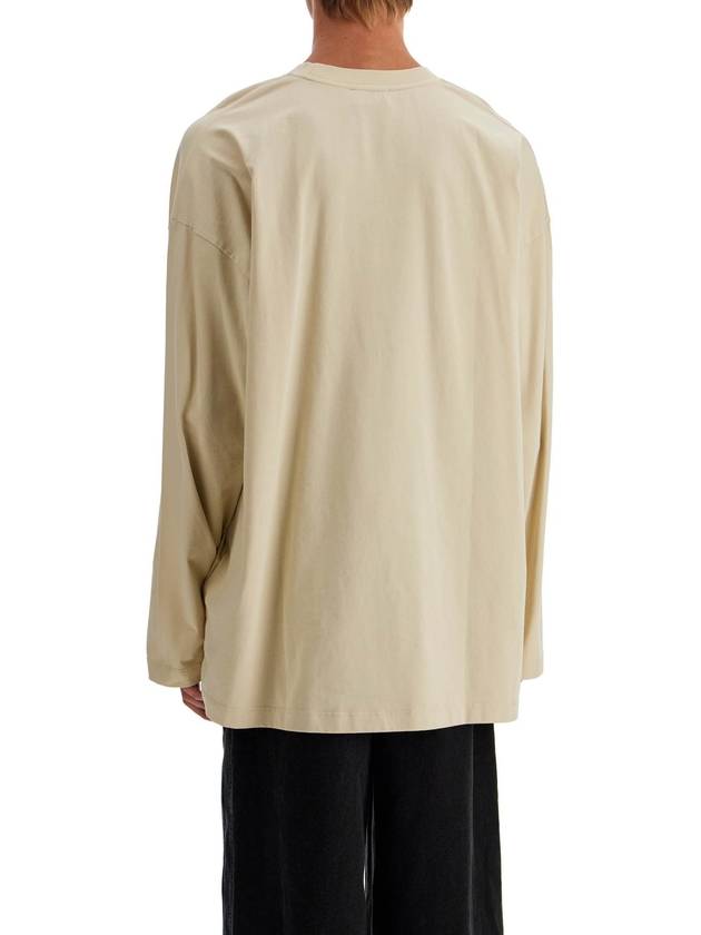 long sleeve oversized t-shirt for - OFF WHITE - BALAAN 3