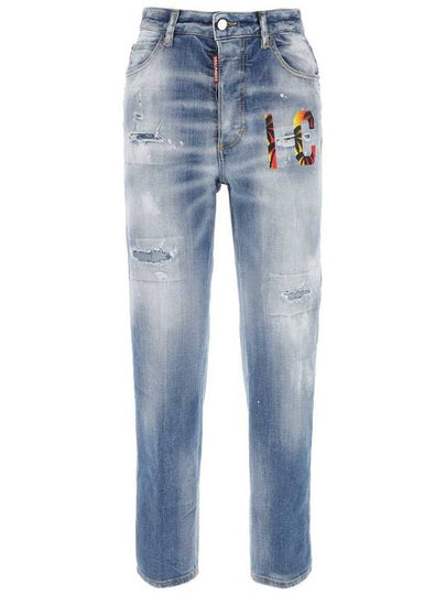 Stretch Denim Sunset Boston Jeans S80LA0045S30664 470 M0440033382 - DSQUARED2 - BALAAN 2