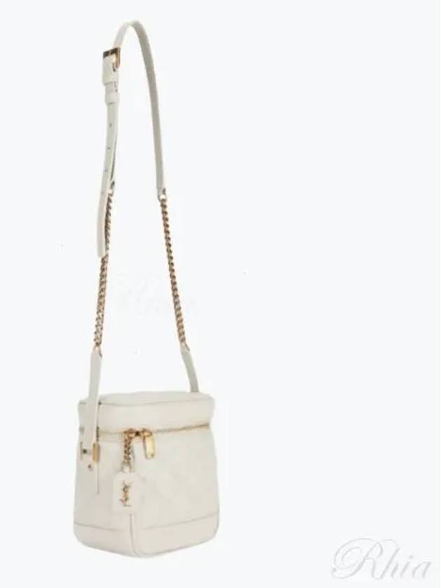 Vanity Quilting Shoulder Bag White - SAINT LAURENT - BALAAN 2