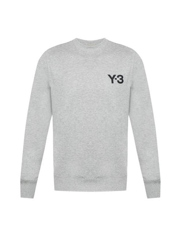 Classic Logo Sweatshirt Grey - YOHJI YAMAMOTO - BALAAN 1