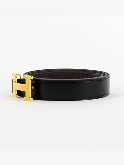 H logo gold reversible belt 32mm H073967CAAB095H064544CB86 - HERMES - BALAAN 2