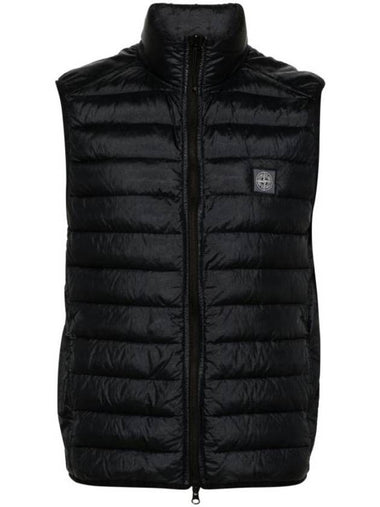 Chamber R Nylon Down Vest Navy - STONE ISLAND - BALAAN 1