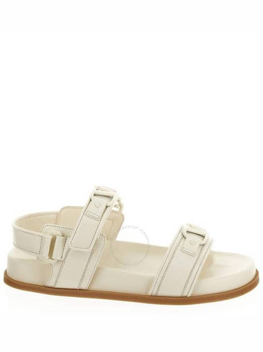 Valentino Garavani Vlogo Signature Touch-Strap Sandals, Brand Size 37 (US Size 7) - VALENTINO - BALAAN 1