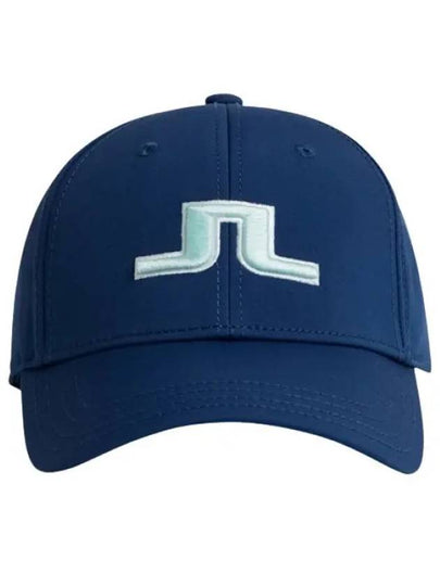 Angus Embroidered Logo Ball Cap Estate Blue - J.LINDEBERG - BALAAN 2