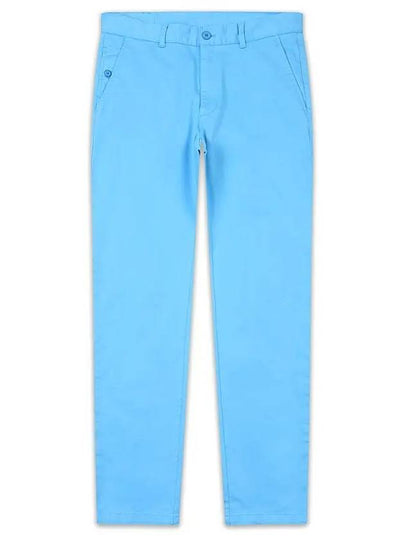 Golfwear Men's Stretch Straight Pants Sky Blue - ONOFF - BALAAN 2