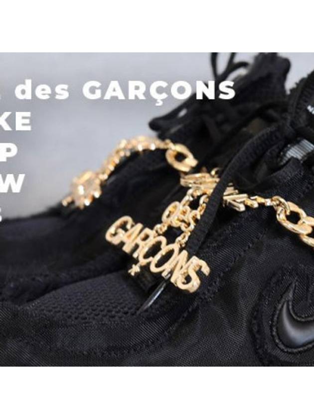 Comme Des Garcons Sharks TL Low Top Sneakers Black - NIKE - BALAAN 5