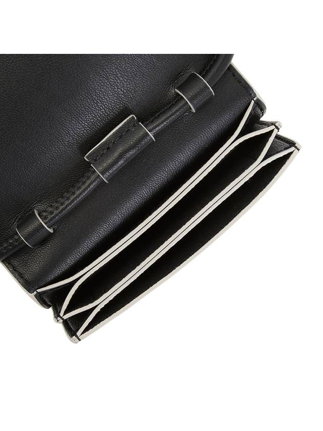 Bou Strap Wallet Black - GANNI - BALAAN 6