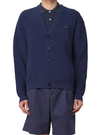 Bold Fox Head Cardigan Navy - MAISON KITSUNE - BALAAN 2