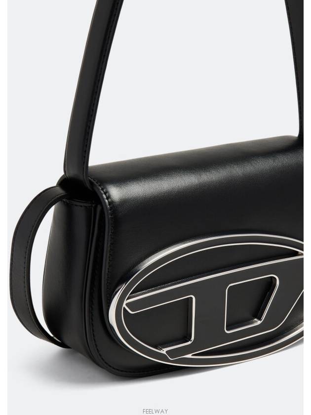 1DR Shoulder Bag in Nappa Leather Black - DIESEL - BALAAN 5