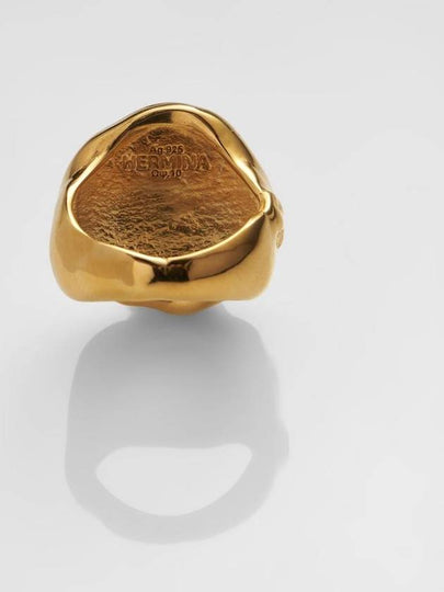 Hermina Athens Hermis Signet Ring Gold Size 50 Accessories - HERMINA ATHENS - BALAAN 2