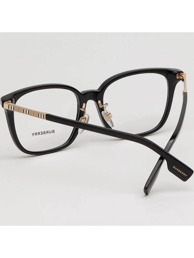 Eyewear Square Eyeglasses Black - BURBERRY - BALAAN 5