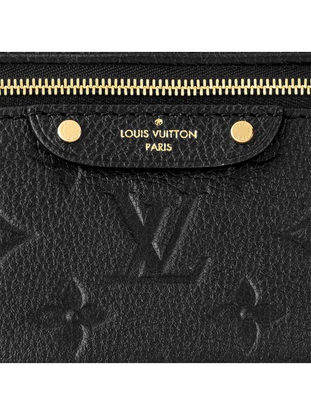 Mini Monogram Empreinte Leather Bum Bag Black - LOUIS VUITTON - BALAAN 6