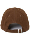 Logo Detail Cotton Ball Cap Brown - JACQUEMUS - BALAAN 5