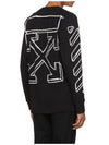 Marker Arrow Long Sleeve T-Shirt Black - OFF WHITE - BALAAN 9