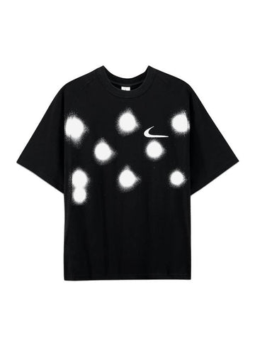 NRG Cotton Short Sleeve T-Shirt Black - NIKE - BALAAN 1