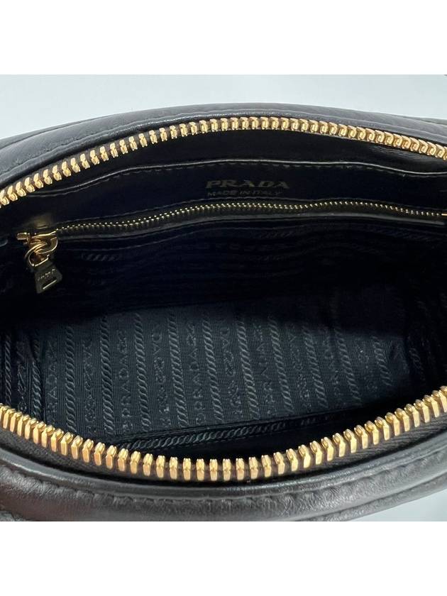 Diagram gold chain crossbag camera bag black 1BH083 - PRADA - BALAAN 9