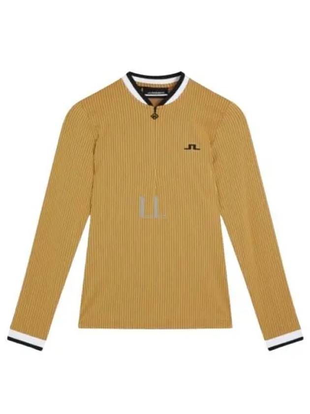 Leonor Mid Layer Long Sleeve T-Shirt Yellow - J.LINDEBERG - BALAAN 2