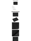 Intrecciato Leather Card Wallet Black - BOTTEGA VENETA - BALAAN 3