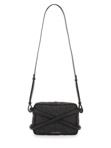 Harness Leather Detail Camera Cross Bag Black - ALEXANDER MCQUEEN - BALAAN 1