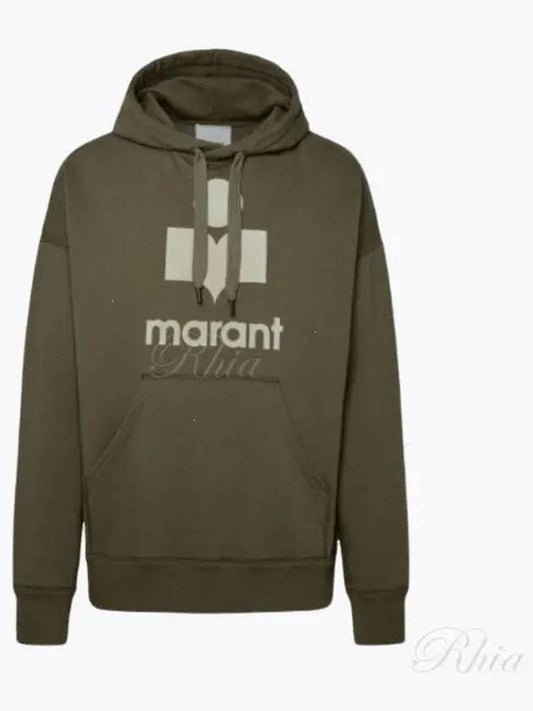 Miley Logo Hoodie Khaki - ISABEL MARANT - BALAAN 2