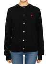 Comme des Gar ons Mini Red Waffen Cardigan AX N079 051 1 Loose Fit Unisex - COMME DES GARCONS PLAY - BALAAN 1