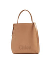 Sense Micro Calfskin Tote Bag Light Tan - CHLOE - BALAAN 1