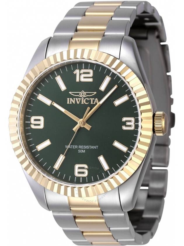 Invicta Specialty Quartz Green Dial Men's Watch 47455 - INVICTA - BALAAN 1