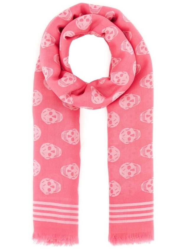 Biker Scarf 5909343222Q 5672 PSYC PINK PALE PINK B0170292022 - ALEXANDER MCQUEEN - BALAAN 2