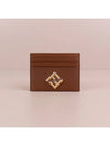 FF Diamond Card Wallet Brown - FENDI - BALAAN 4